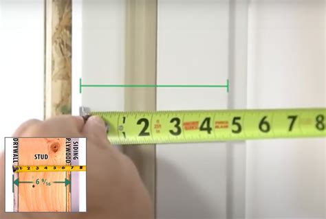 measuring door frame thickness for fiberglass|how to measure door frame size.